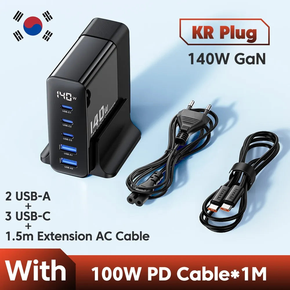 Essager – câble USB type-c 100W/5A PD de 2M, charge rapide, cordon