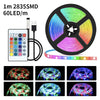 1m USB LED Strip Lights 60LEDs/m RGB Tape SMD 2835 With Remote Control Flexible Tape Diode Ribbon TV Backlight Room Decor